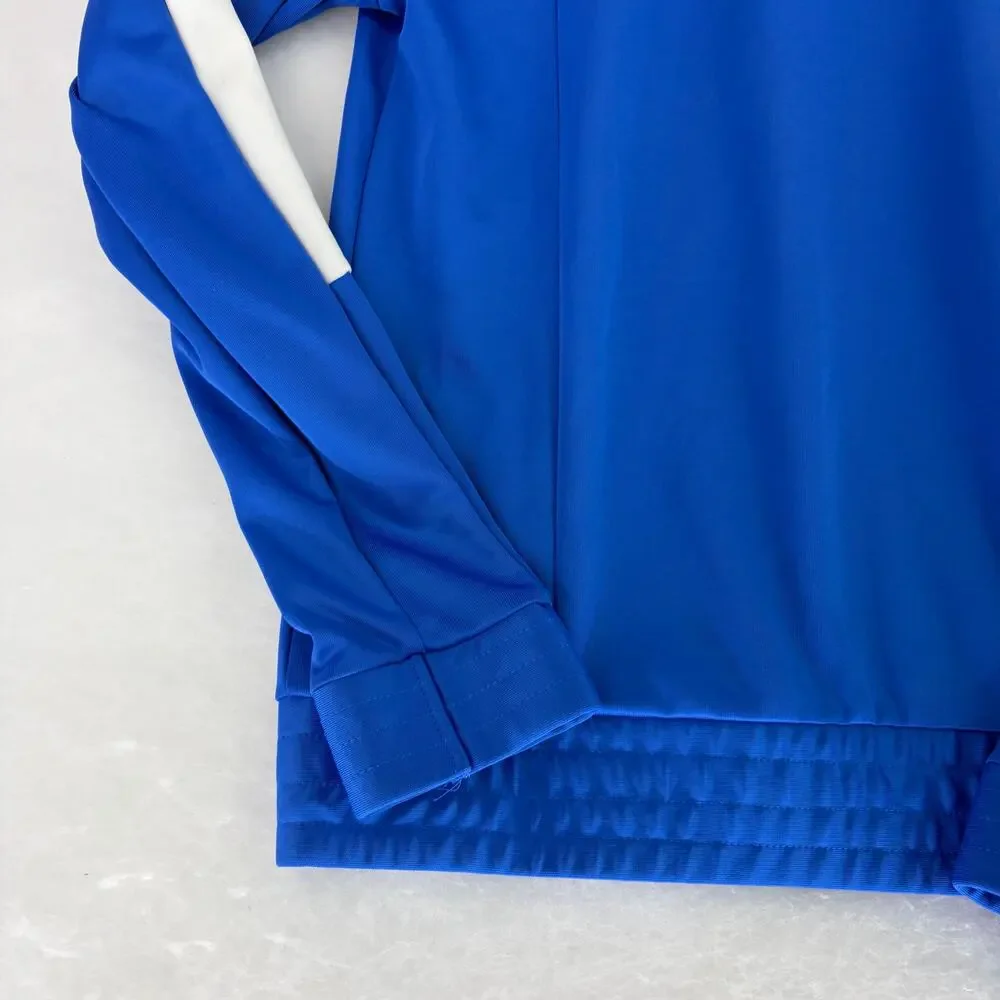 Jordan Full-Zip Track Jacket Blue White Size Small